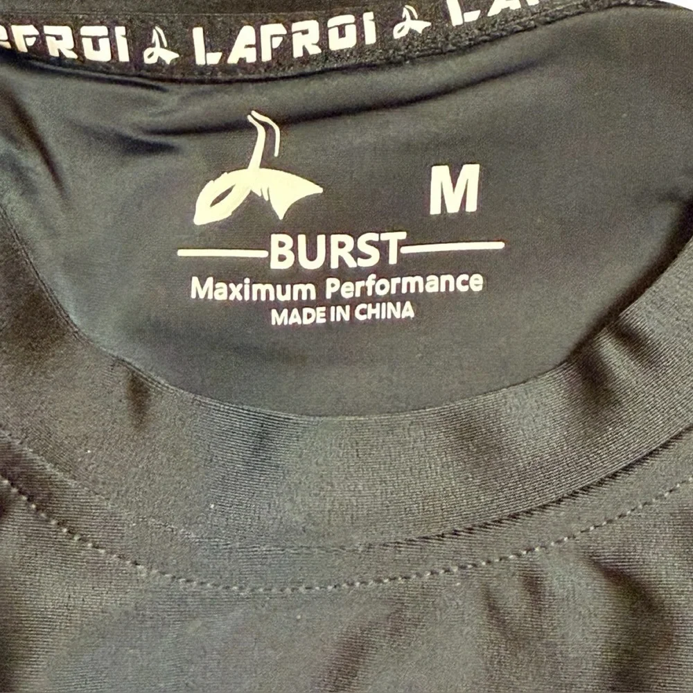 LAFROI Burst Compression Rash Guard | NWT | Medium | UPF 50+